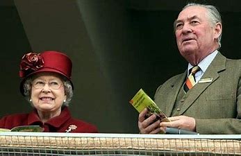 Sam Vestey hosting HM The Queen at Cheltenham 10 years ago